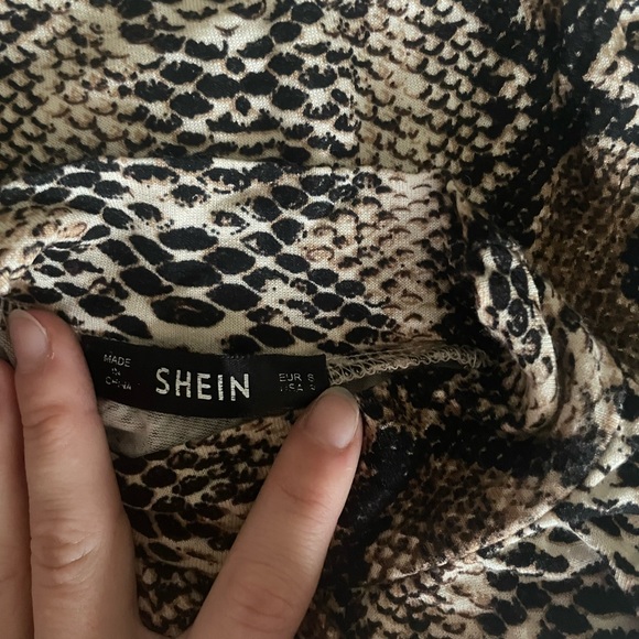 Shein Snake Tank Top Crop (matching skirt available on my page) - Picture 3 of 3